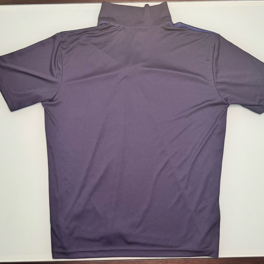 Jack Nicklaus StayDri Blue Gradient Geometric Golf Polo Shirt - Size Large - EUC - Picture 5 of 6